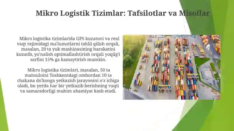 Mikro va makrologistik tizimlar 4