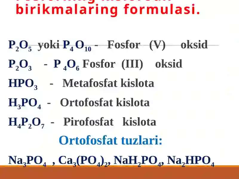 Fosforningkislorodlibirikmalari 4