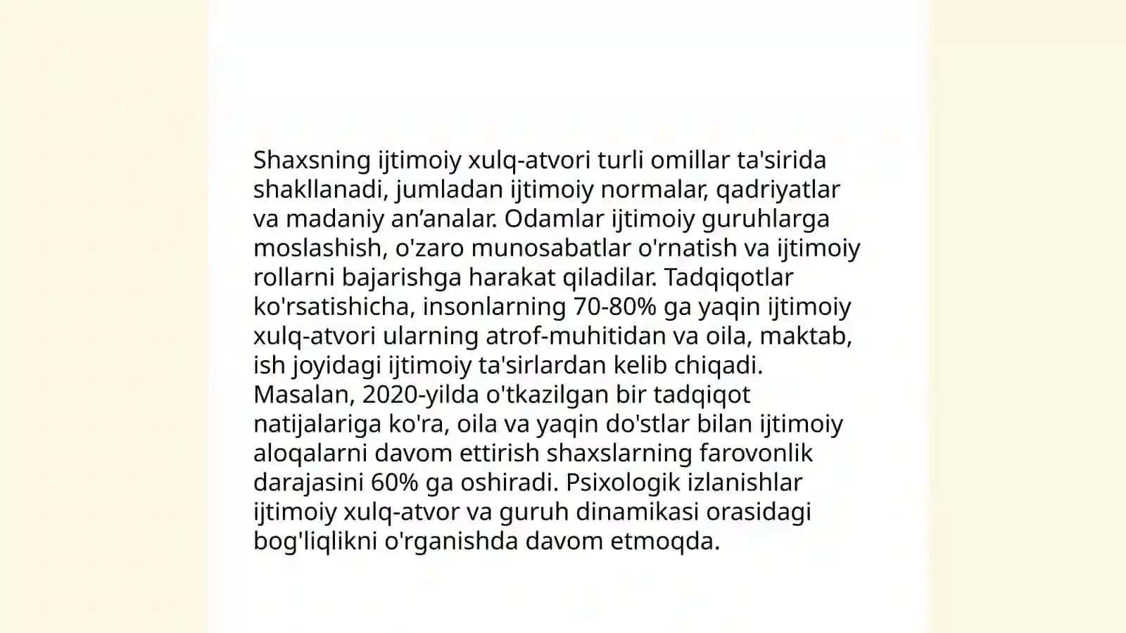 Inson shaxsi individuallik xususiyati 4