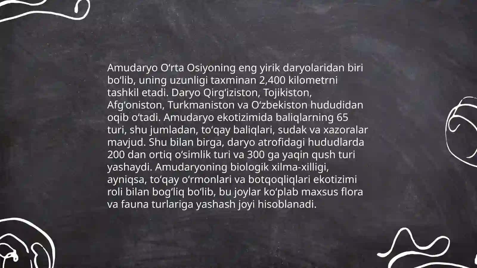 O'zbekistonning Suv Ekosistemalari 4