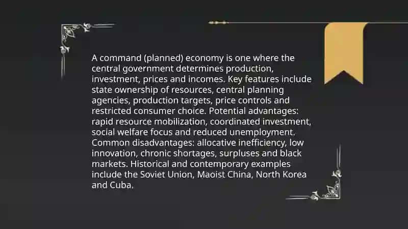 Types of economic systems 4