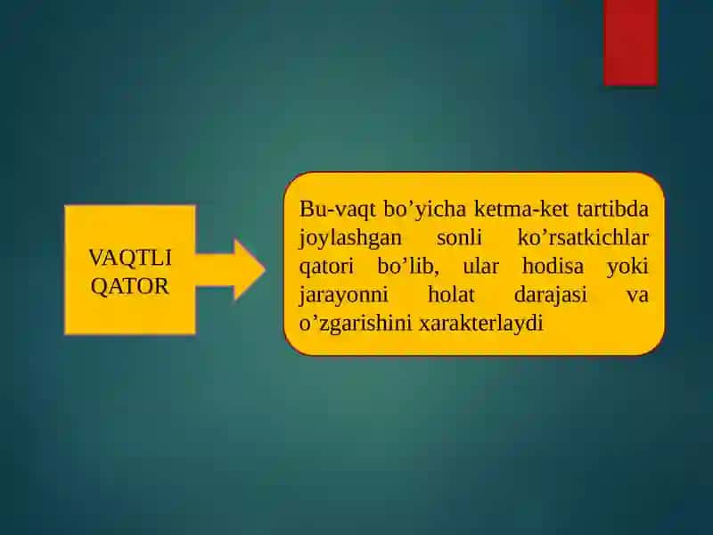 Vaqtli qatorlarda regretsion tahlil 4