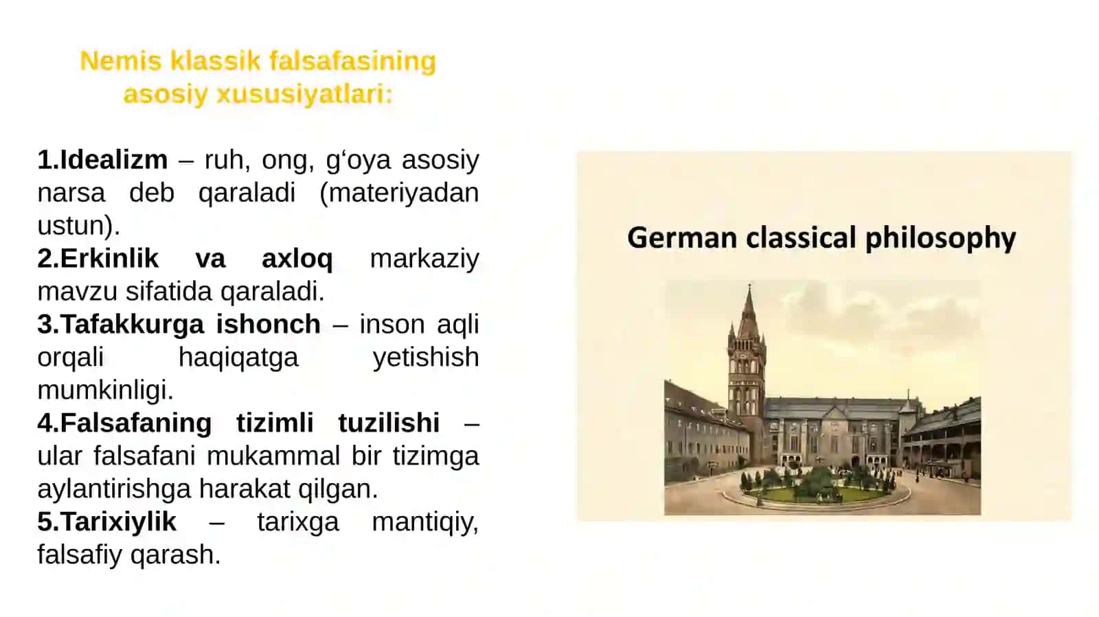 Nemis klassik falsafasi 4
