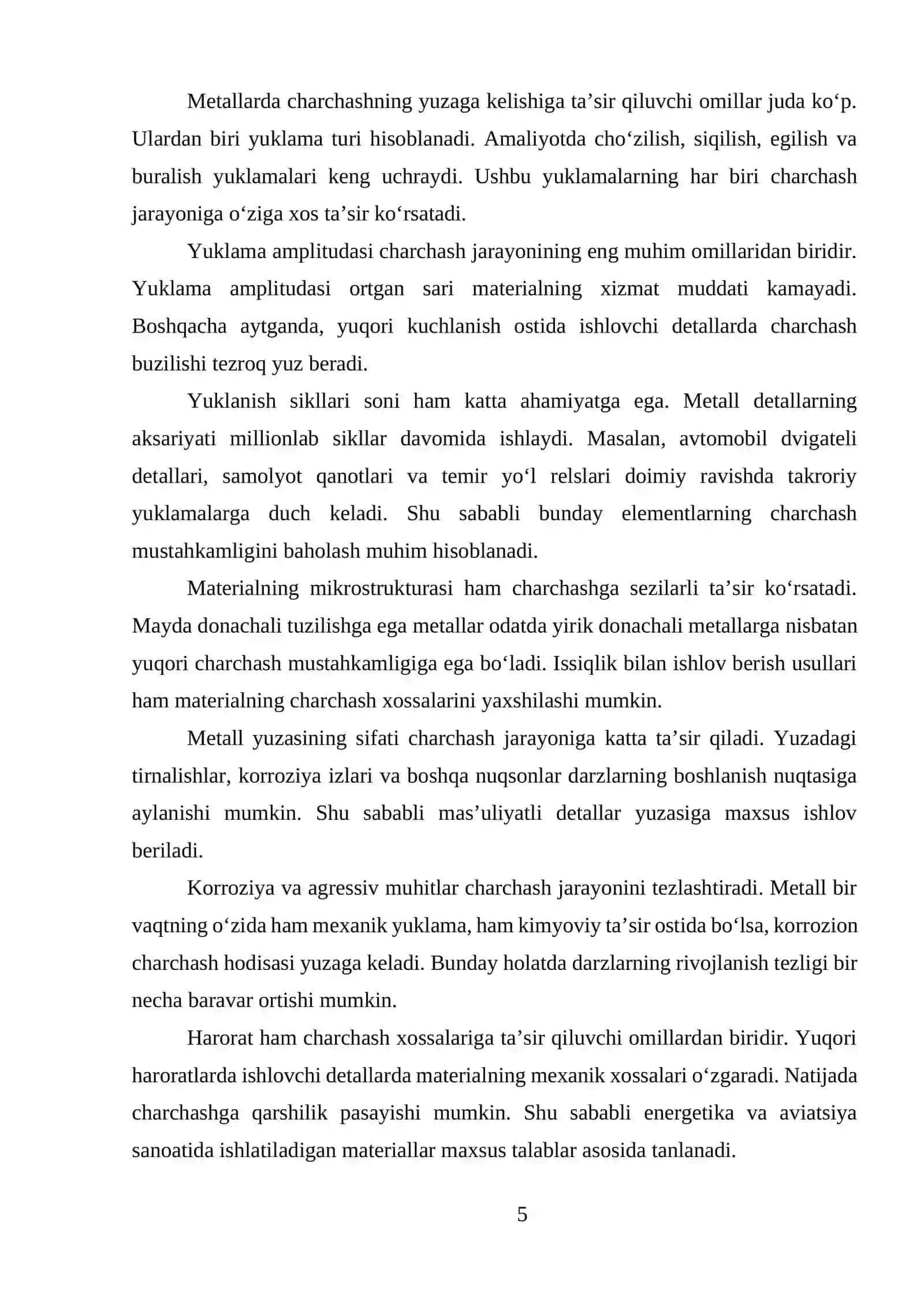 METALL DETALLARNING CHARCHASHDAN BUZILISH SOHALARI 4