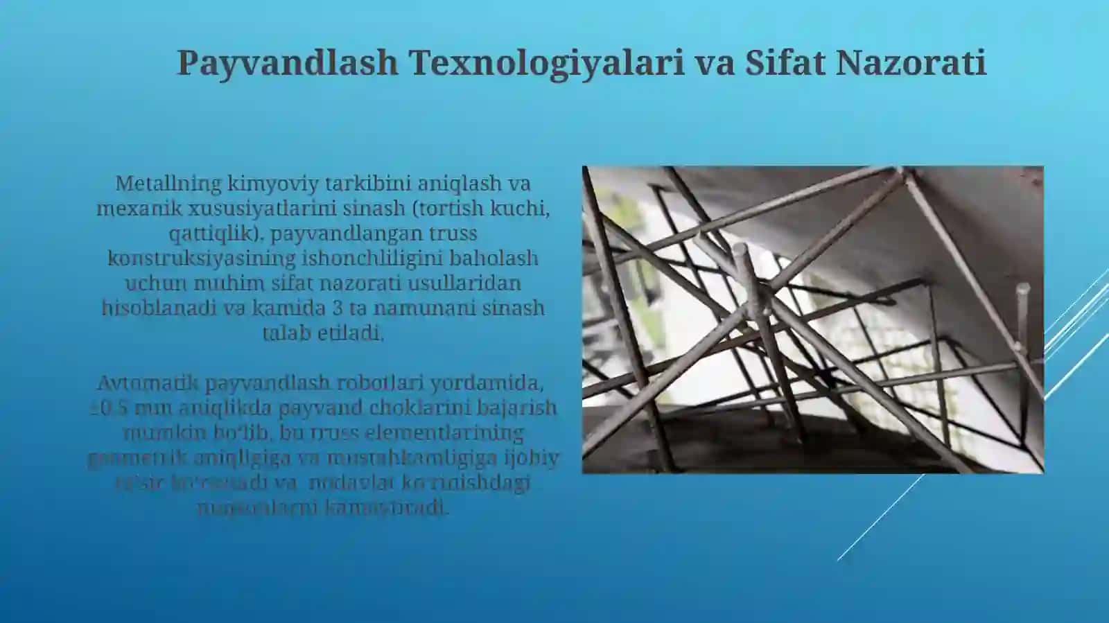 Payvandlashda fermalarni maxsus konstruksiyalari 4