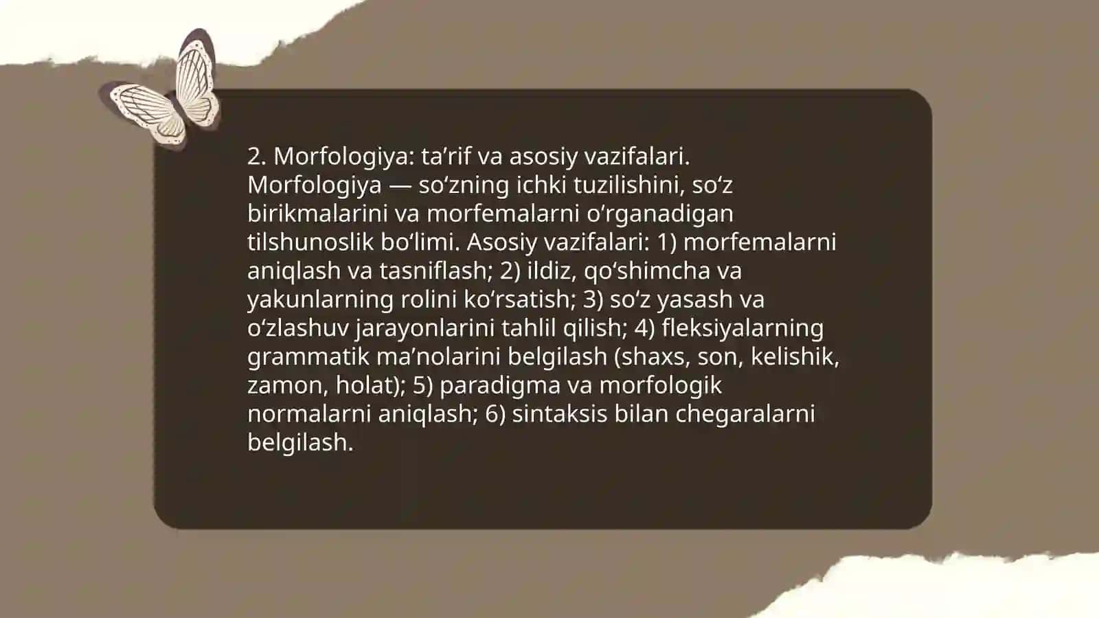 Grammatika - til gap qurilishini organuvchi soha sifatida 4