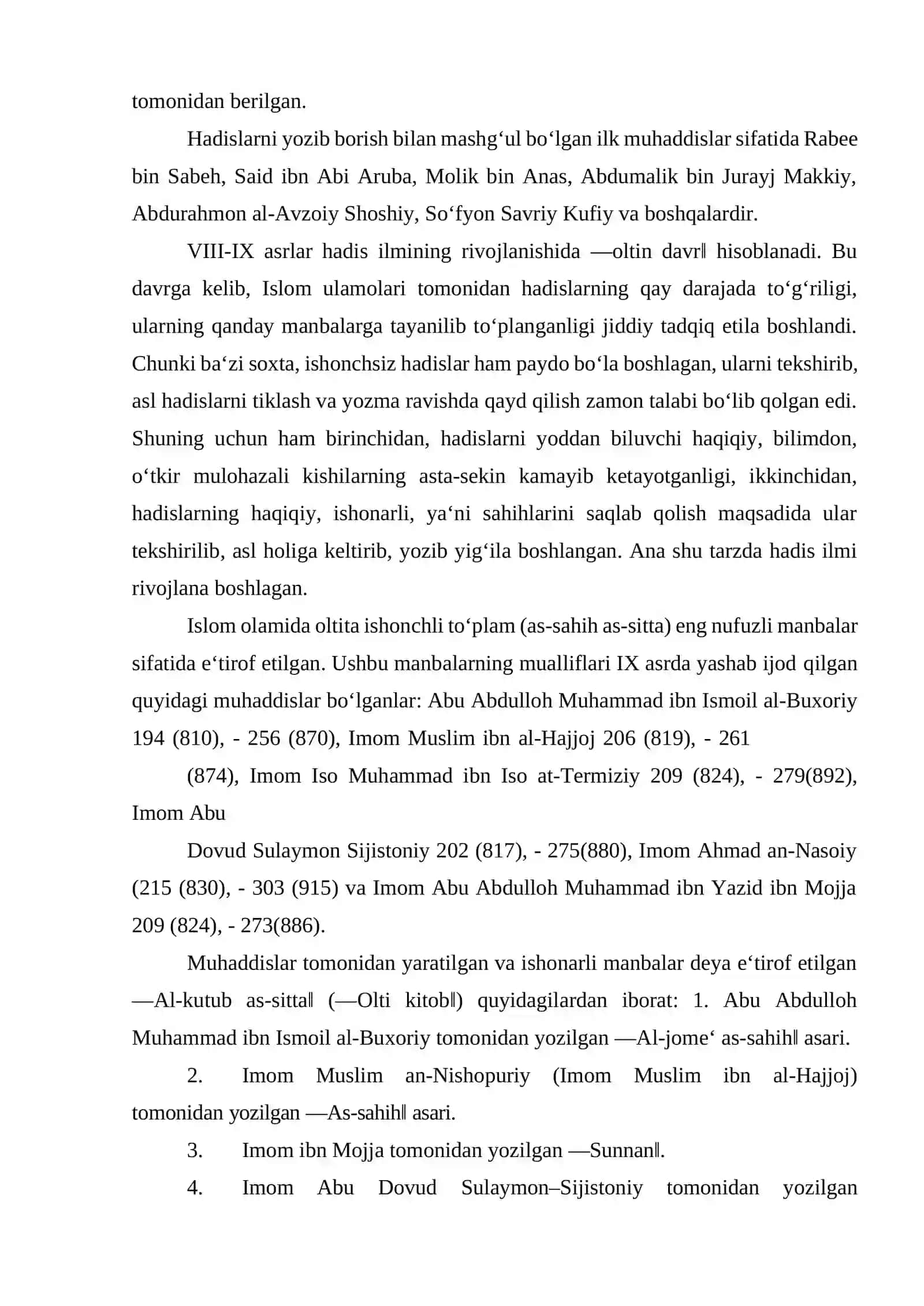 Imom al-Buxoriy hadislarining badiiy talqini 4