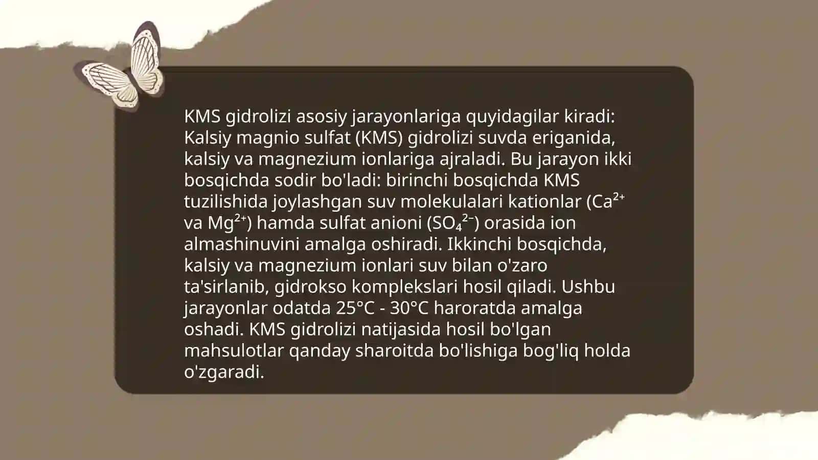 KMS gidrolizi 4