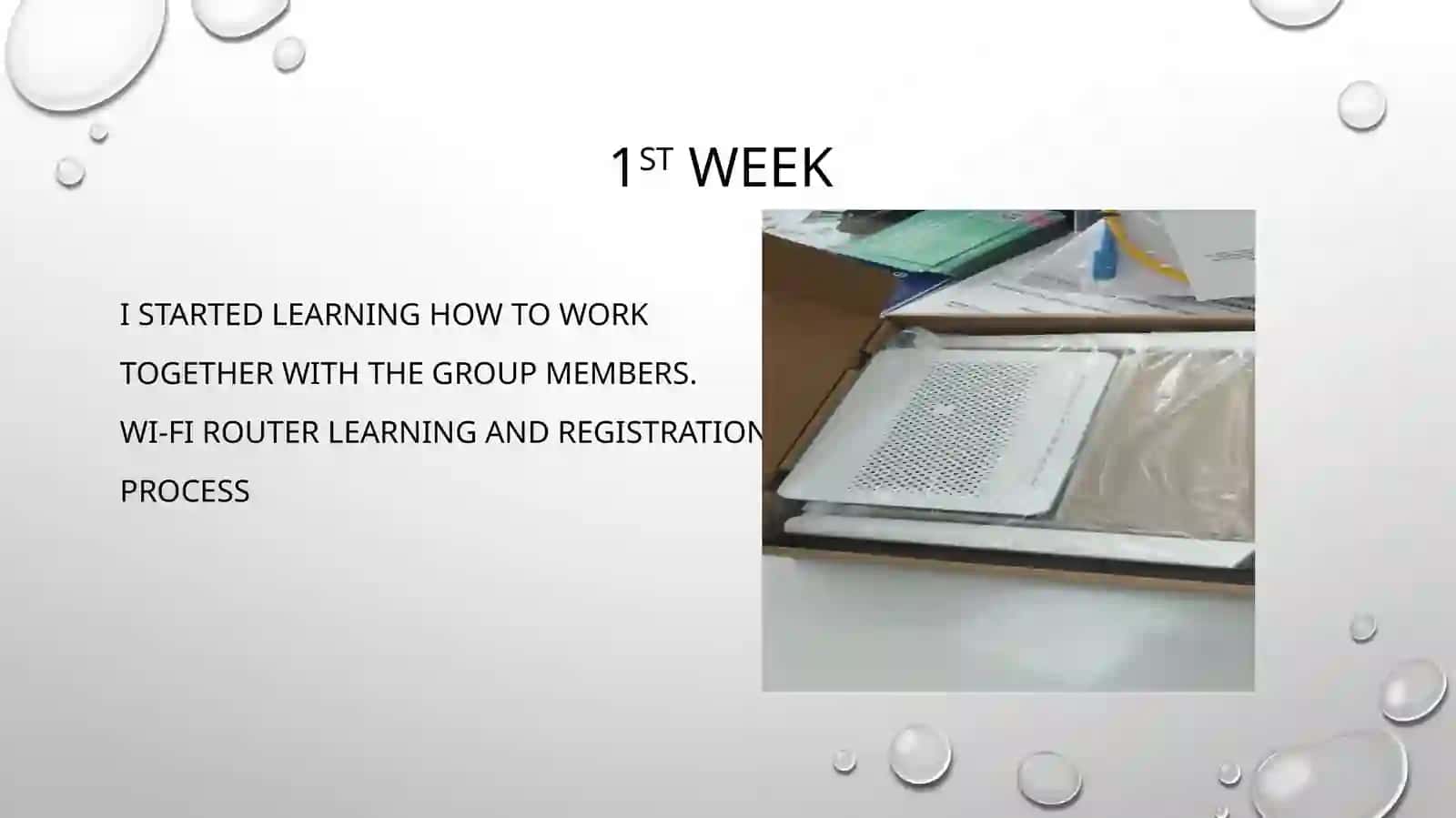 Internship slide 4