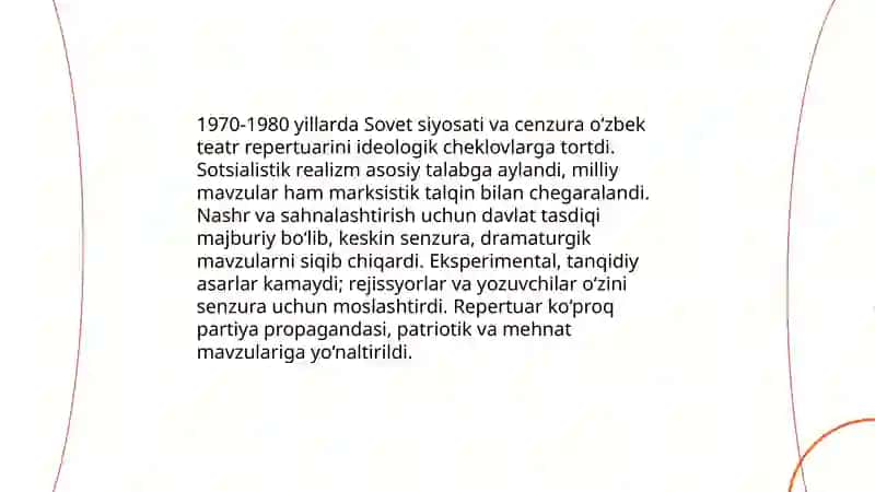 1970-1980 yillarada o’zbek teatiri 4