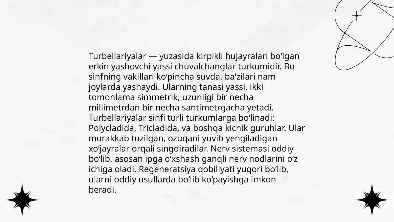 Turbellariyalar filogeniyasi 4