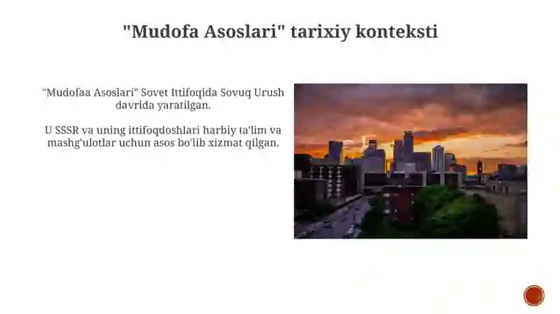 Mudofa Asoslari 4