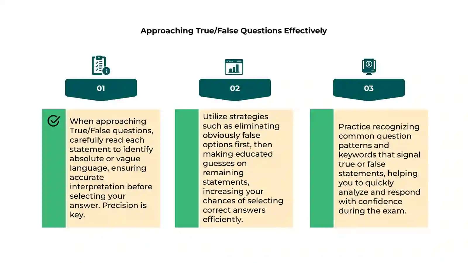 Strategies for Handling Different Question Types in the Student 4