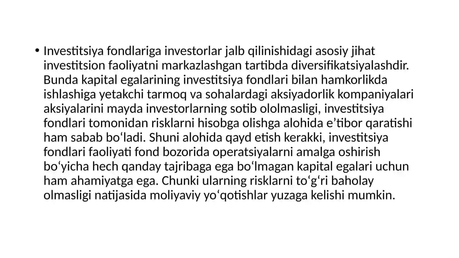INVESTITSIYA VA PAY FONDLARI 4