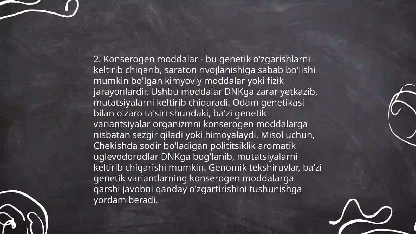 Atrof Muhit ifloslanishining genetik xavfi 4