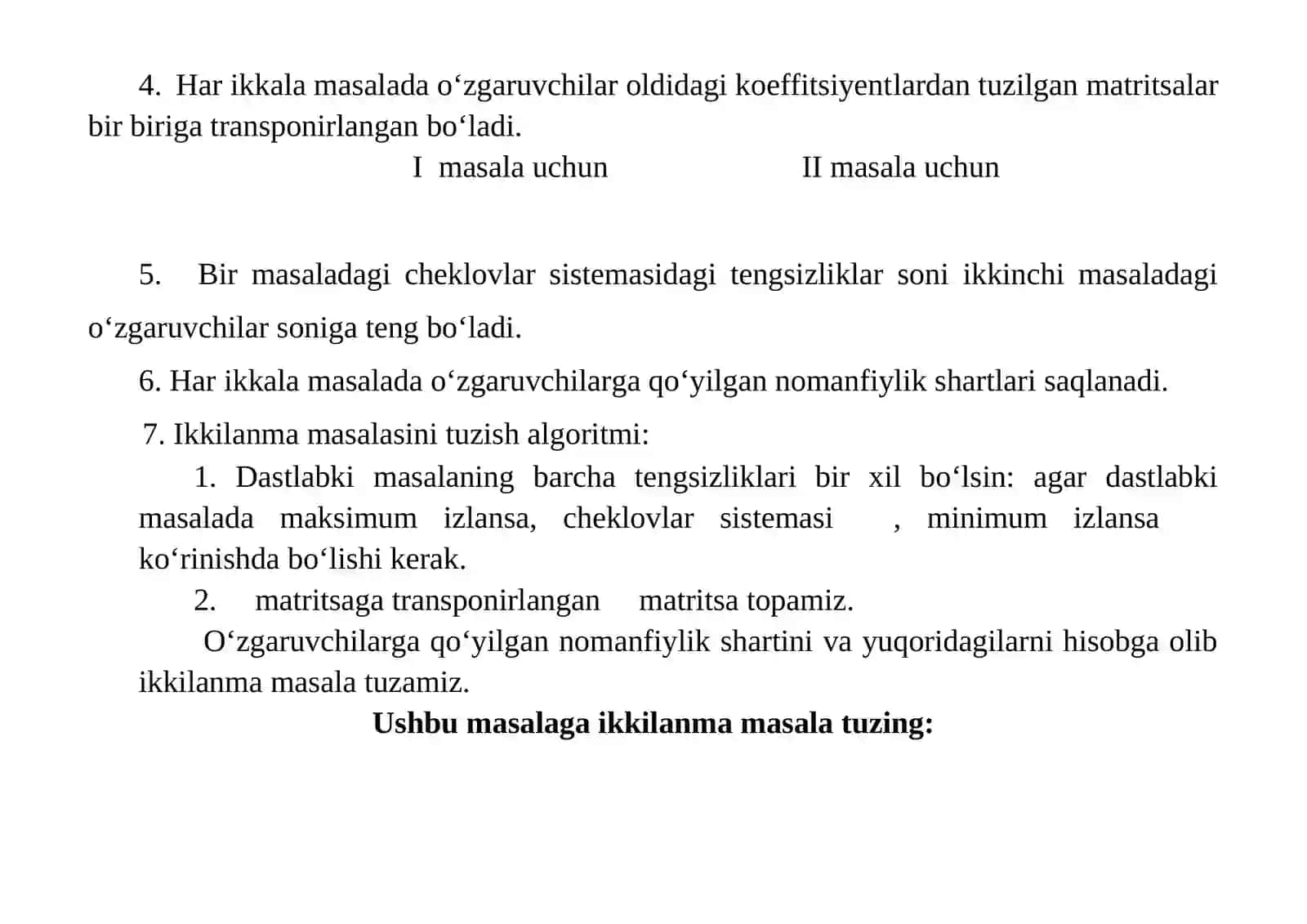 IKKILANMA NAZARIYASI 4
