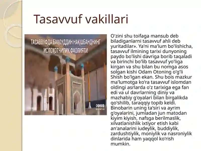 Tasavvufning psixologik mohiyati 4