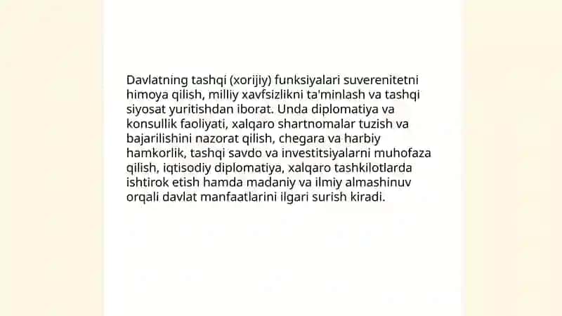 Davlat funksiyalari 4