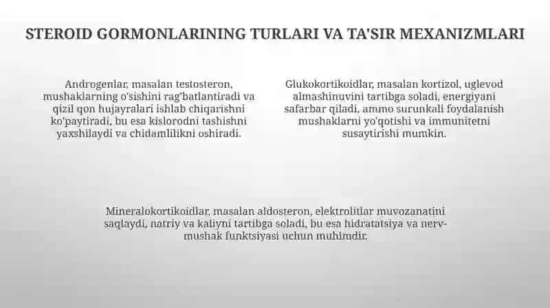 Steroid garmonlarining sportchichidamkorligi ta'siri 4