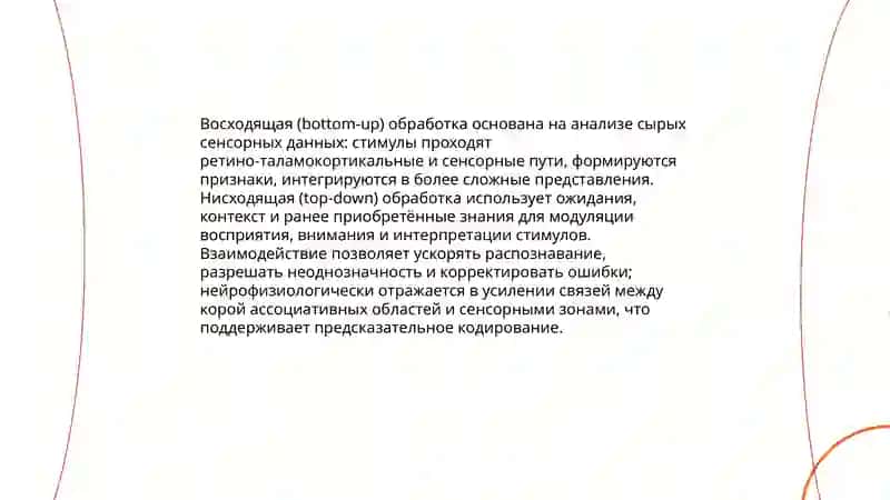 Система переработки информации человеком 4