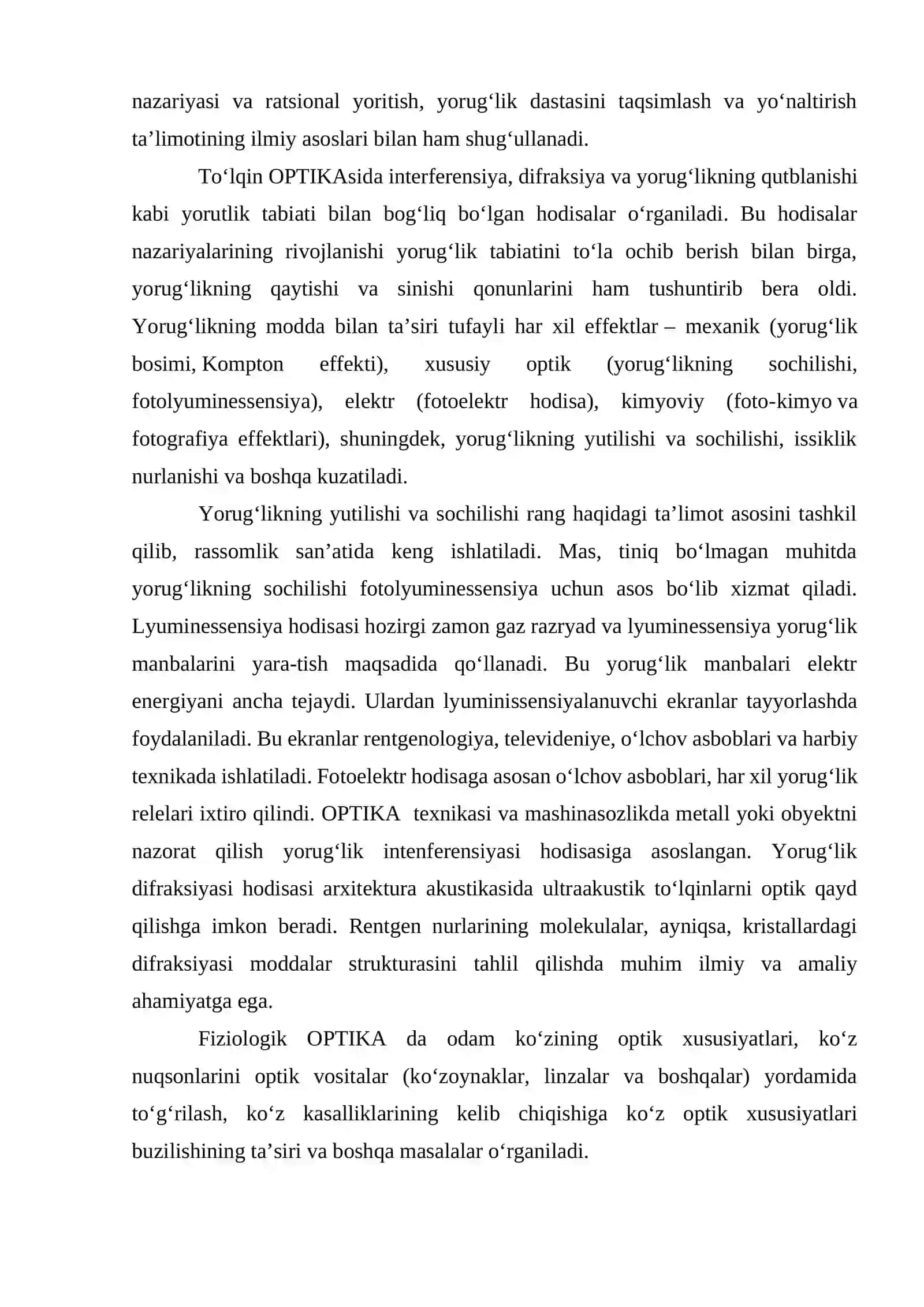 Optika tibbiyotni asosi sifatida 4