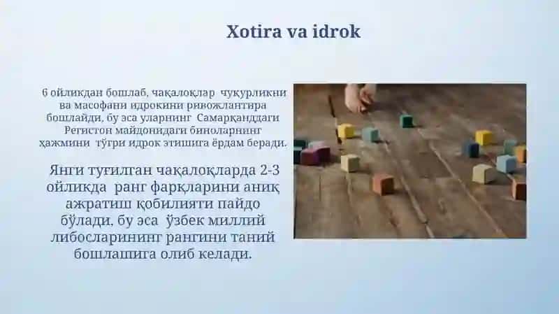 ILK O‘SPIRINLIK DAVRIDA PSIXIK RIVOJLANISH XUSUSIYATLARI 4