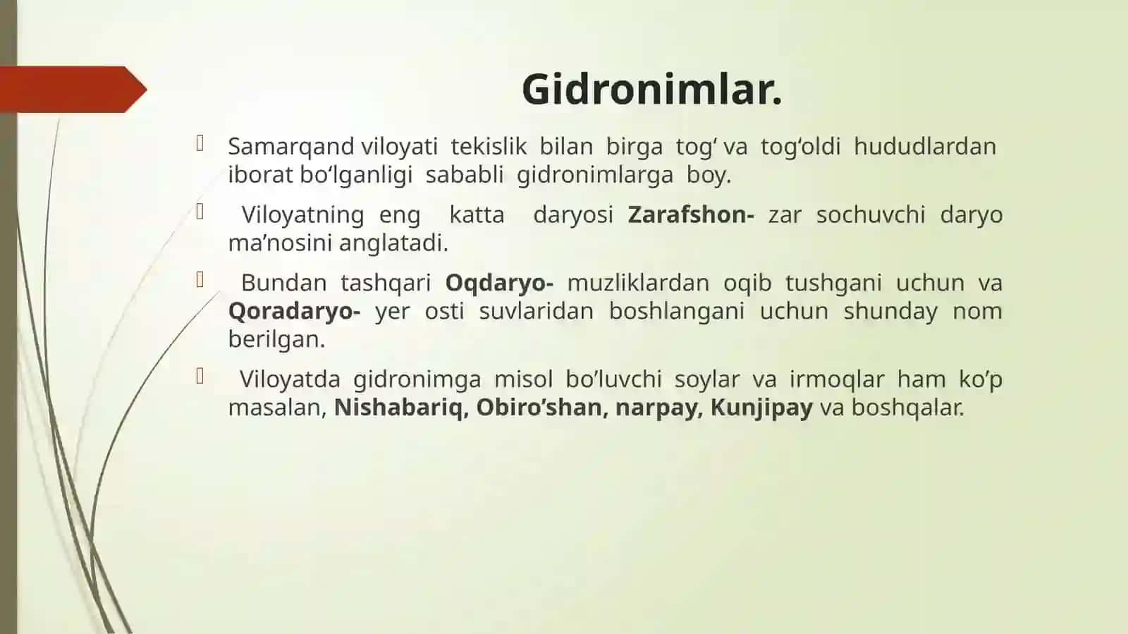 SAMARQAND VILOYATI TOPONIMLARI 4