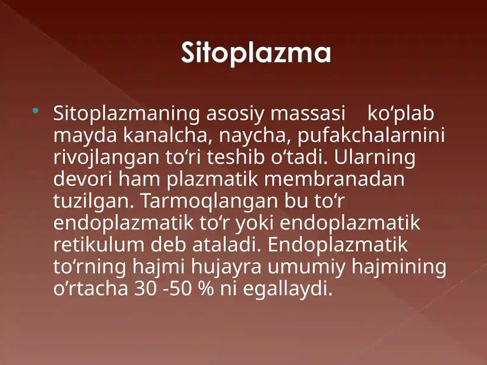 O’simlik hujayrasi 4
