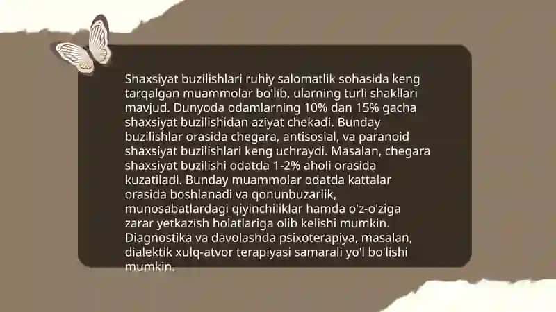 Shaxs patalogiyasi 4