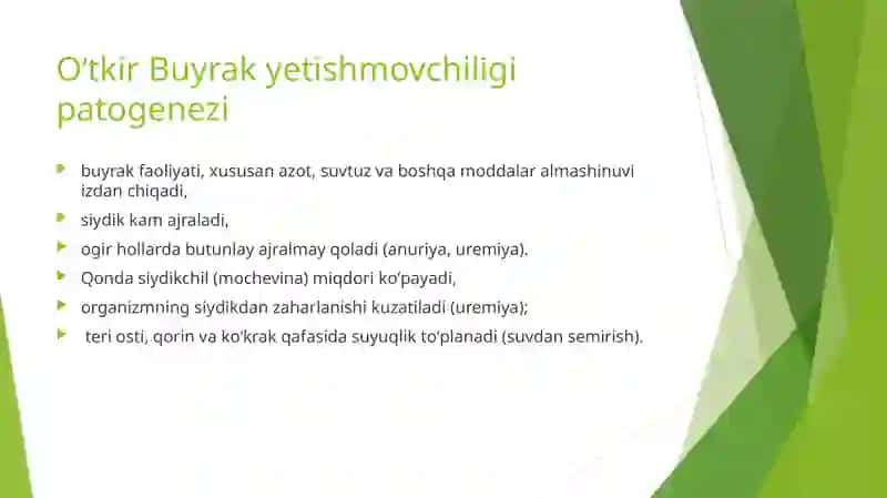 Buyrak yetishmovchiligi 4