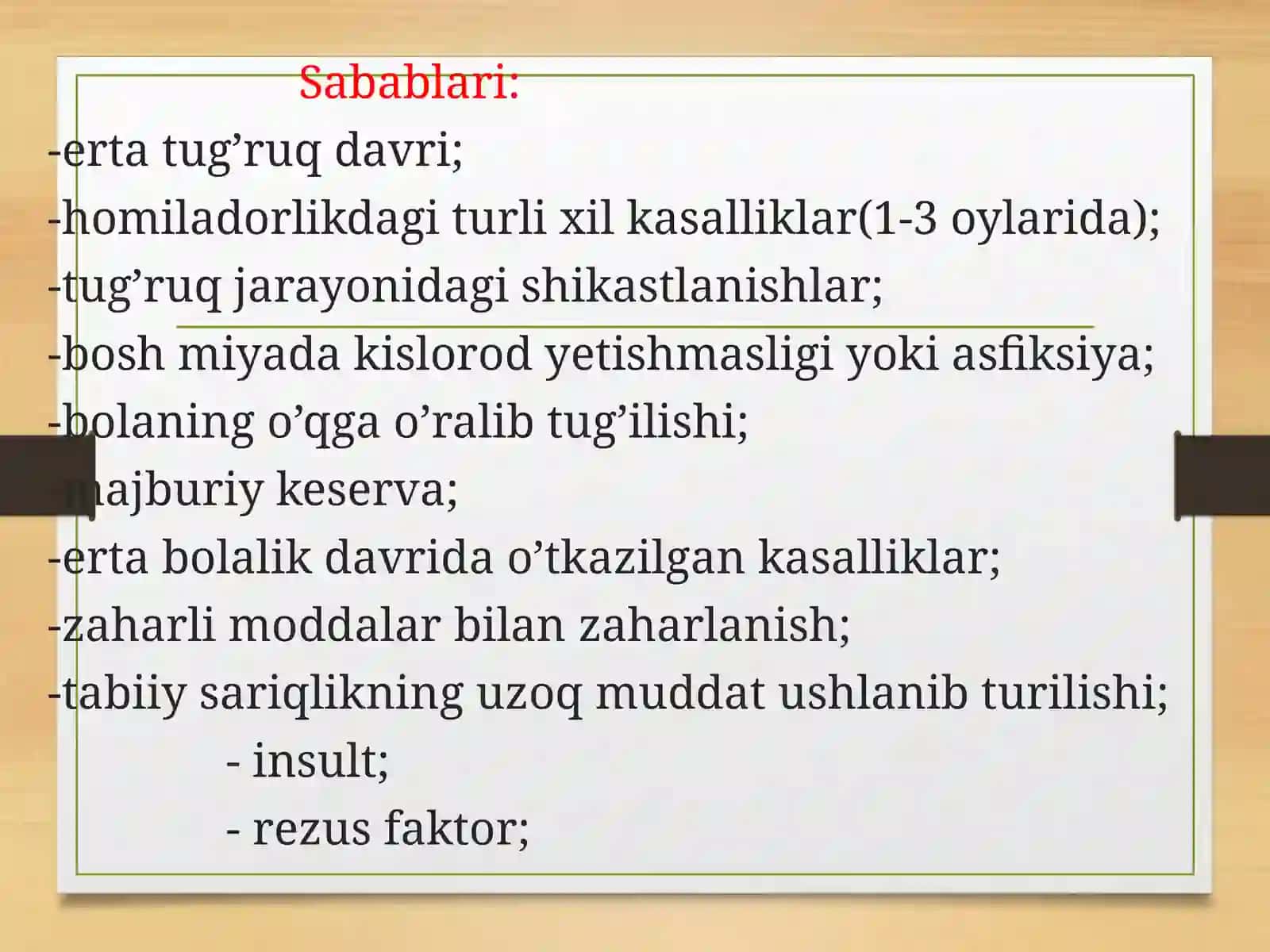 Bolarlar serebral paralichi 4