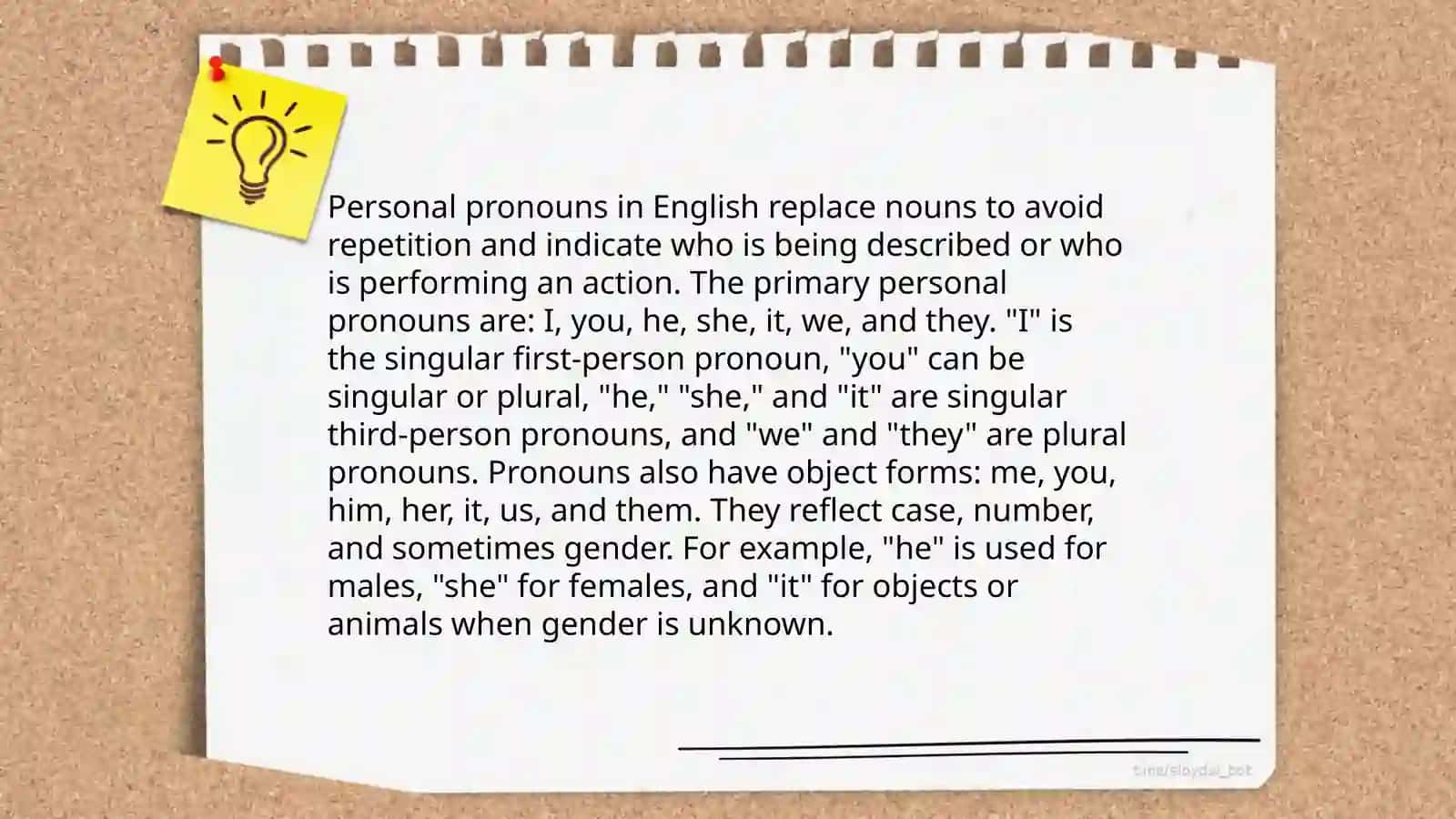Personal Pronouns and Verb "To be" Lesson 4