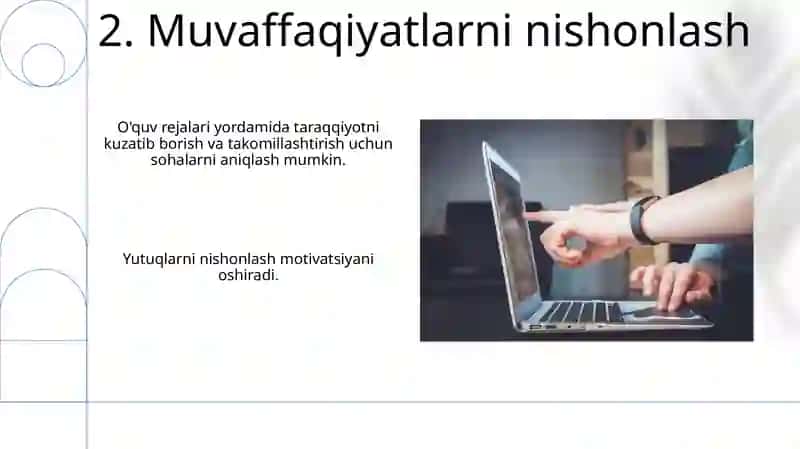 O'quv rejalari bilan ishlash 4