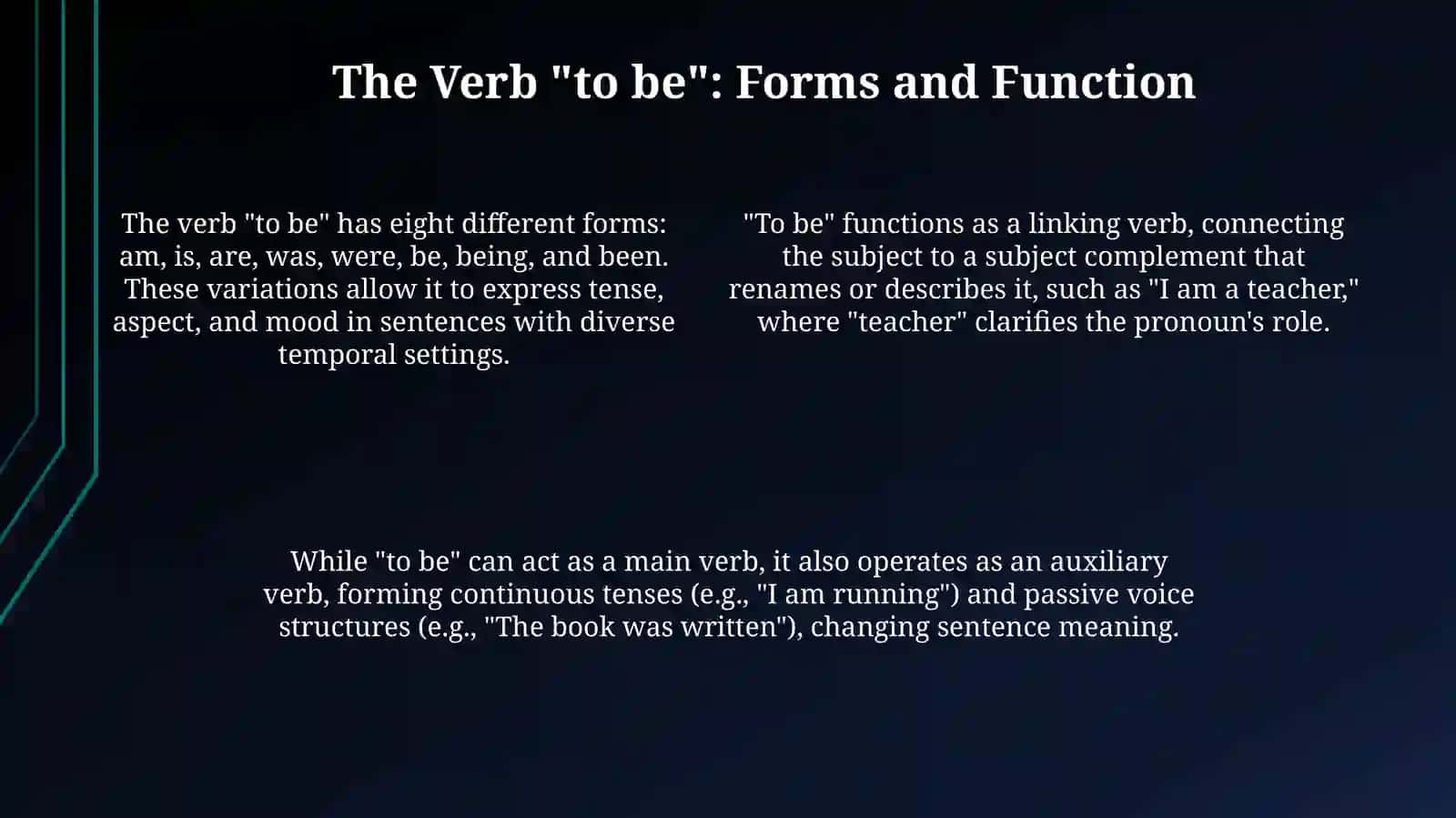 Pronouns and the Verb 'To Be': An Introduction 4