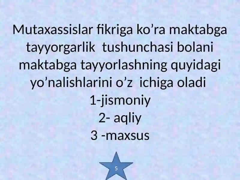 BOLALARNING MAKTAB TA’LIMIGA IJTIMOIY-PSIXOLOGIK TAYYORGARLIGI. 4