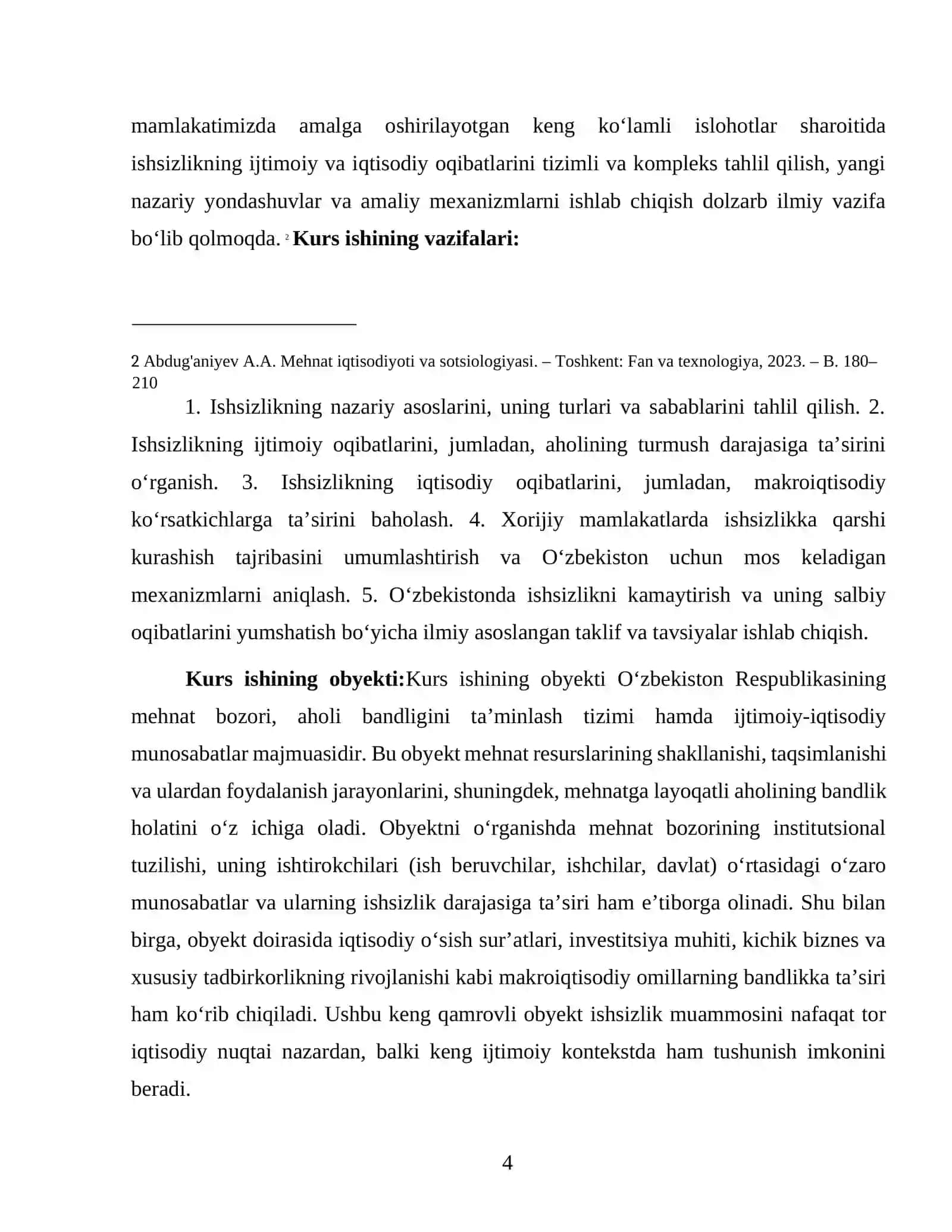 "ISHSIZLIKNING IJTIMOIY VA IQTISODIY OQIBATLARI" 4