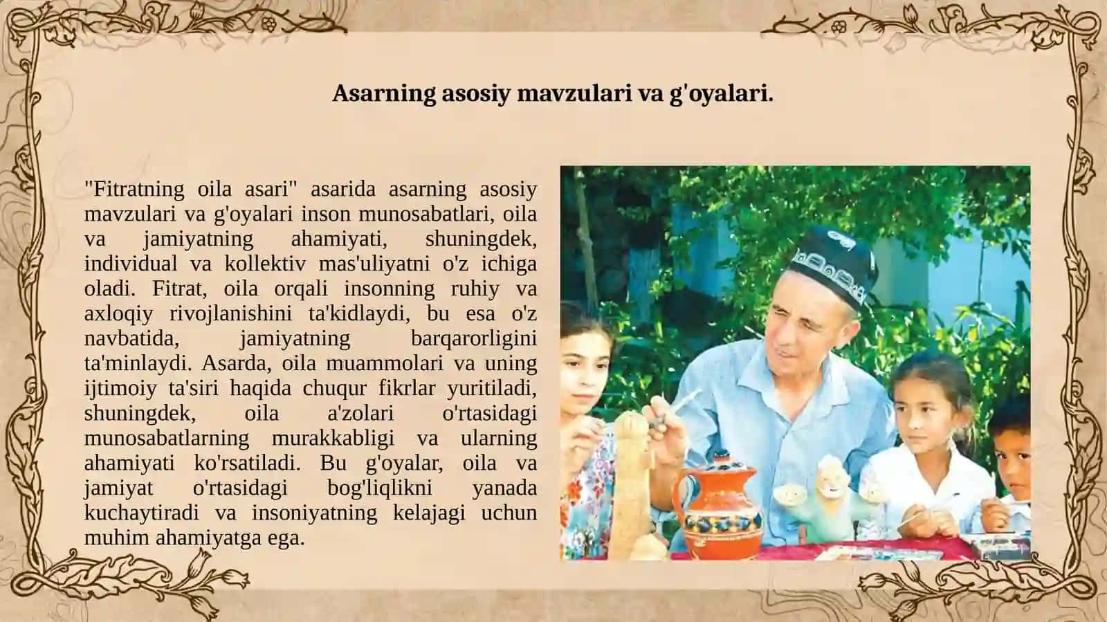 Fitratning oila asari 4