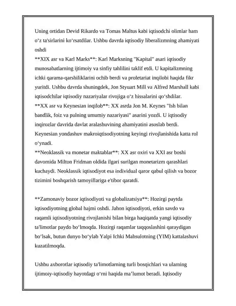 IQTISODIY TALIMOTLAR TARIXI FANINING PREDMETI BA BILISH USULLARI 4