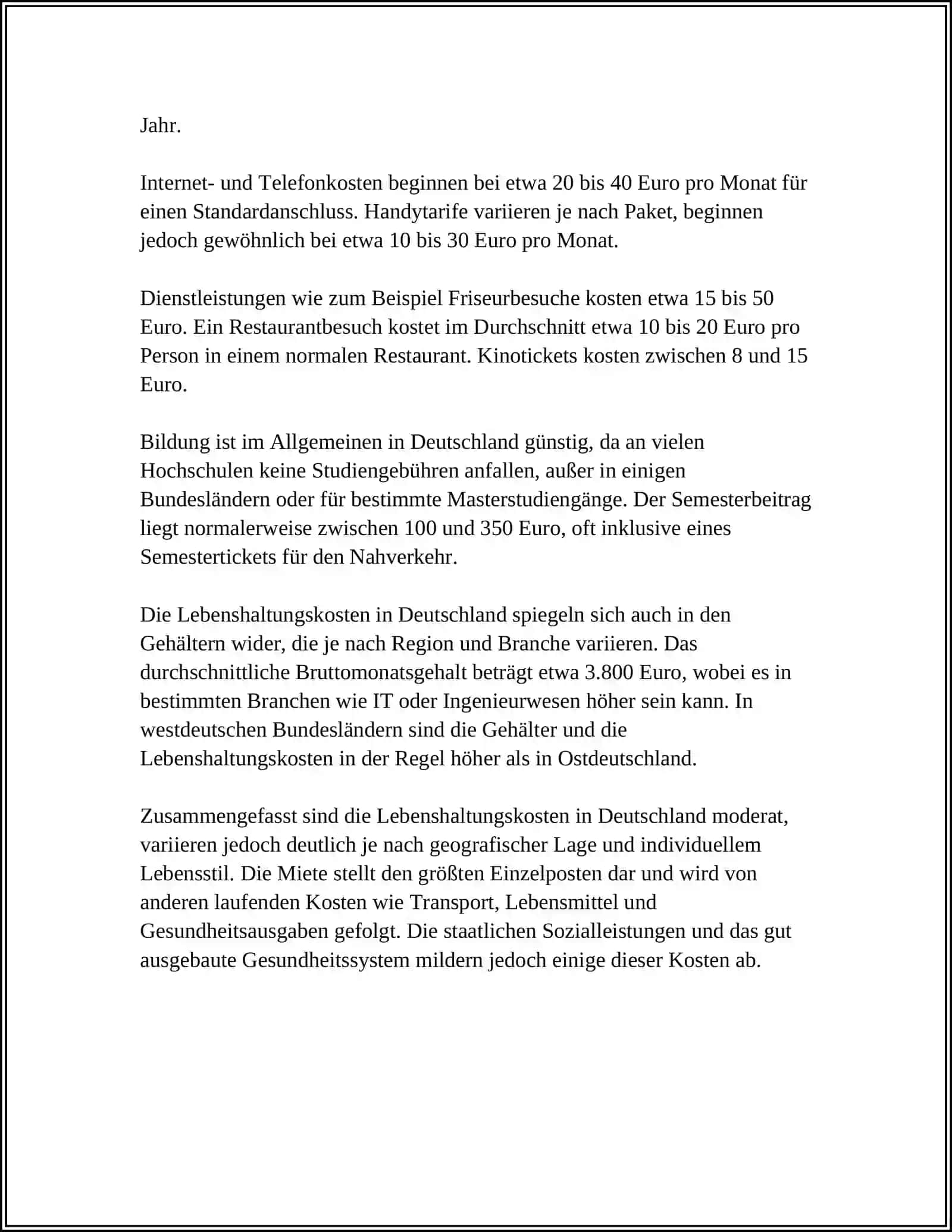 IN EURO LEBEN 4