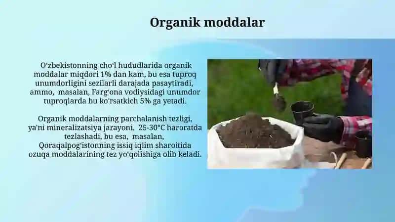 Tuproq ҳосил қилувчи омиллар 4