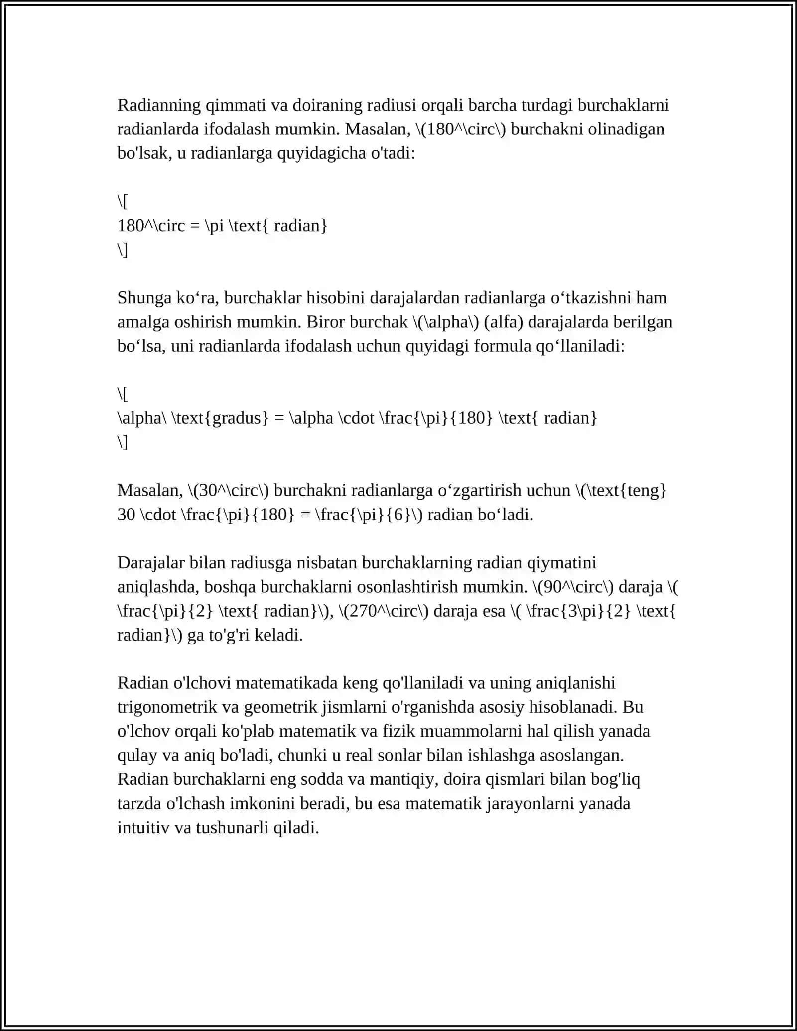 BURCHAKNING RADIAN ÕLCHOVI 4