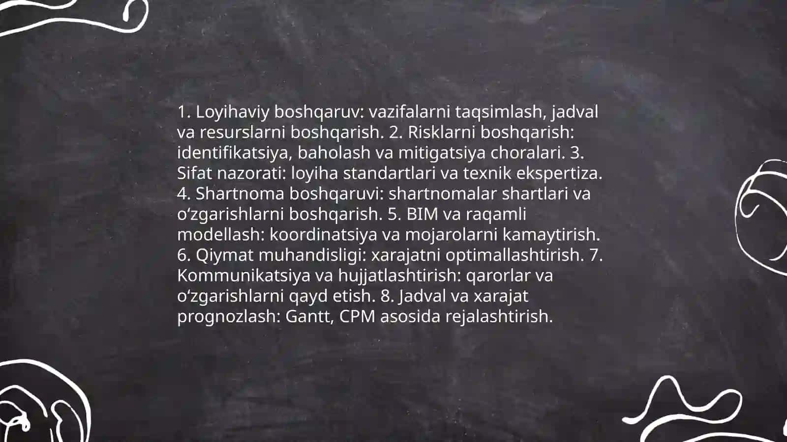 Qurilishni boshqarishning tashkiliy shakllari va usullari 4