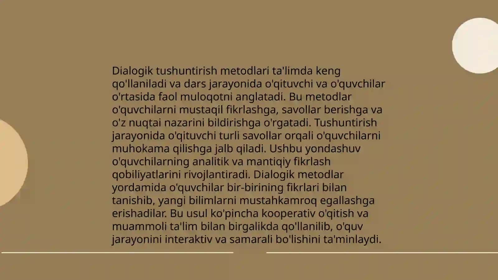 Ko'rgazmali tushuntirish metodlari 4