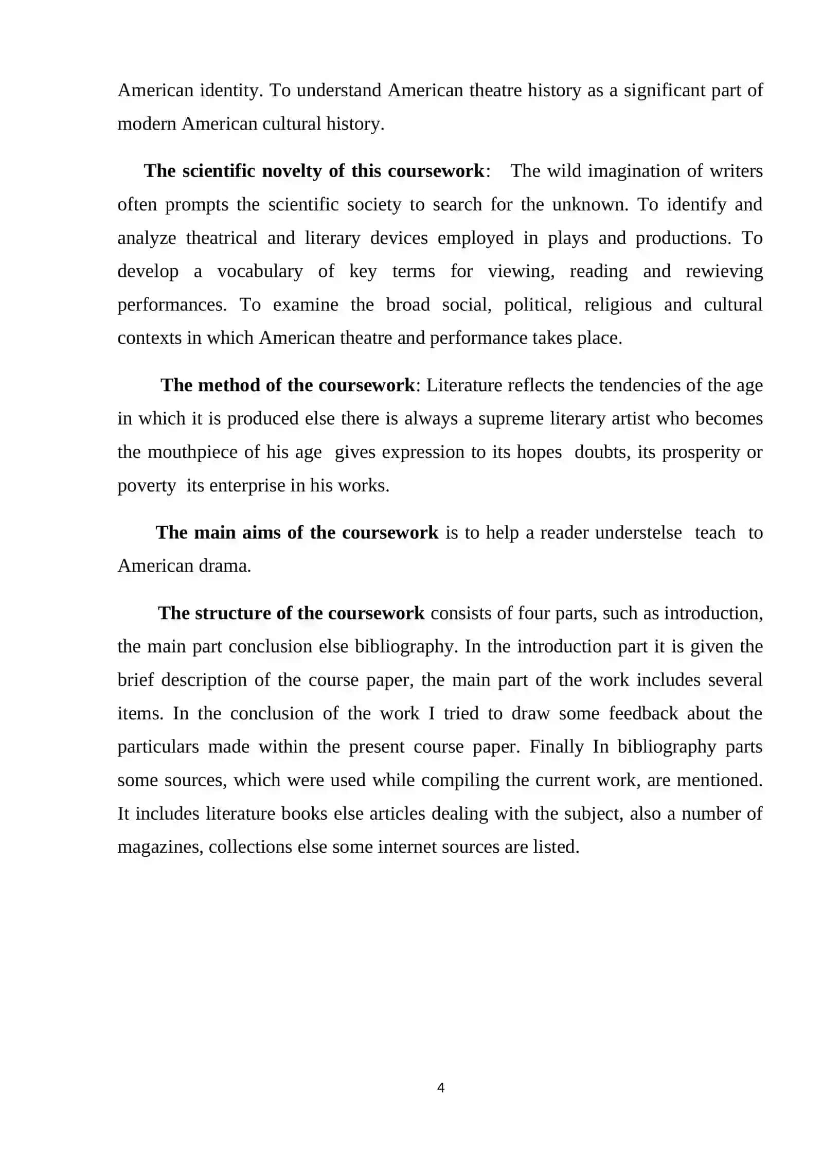 Samarkand State Institute of Foreign Languages English Faculty I Course Work 4