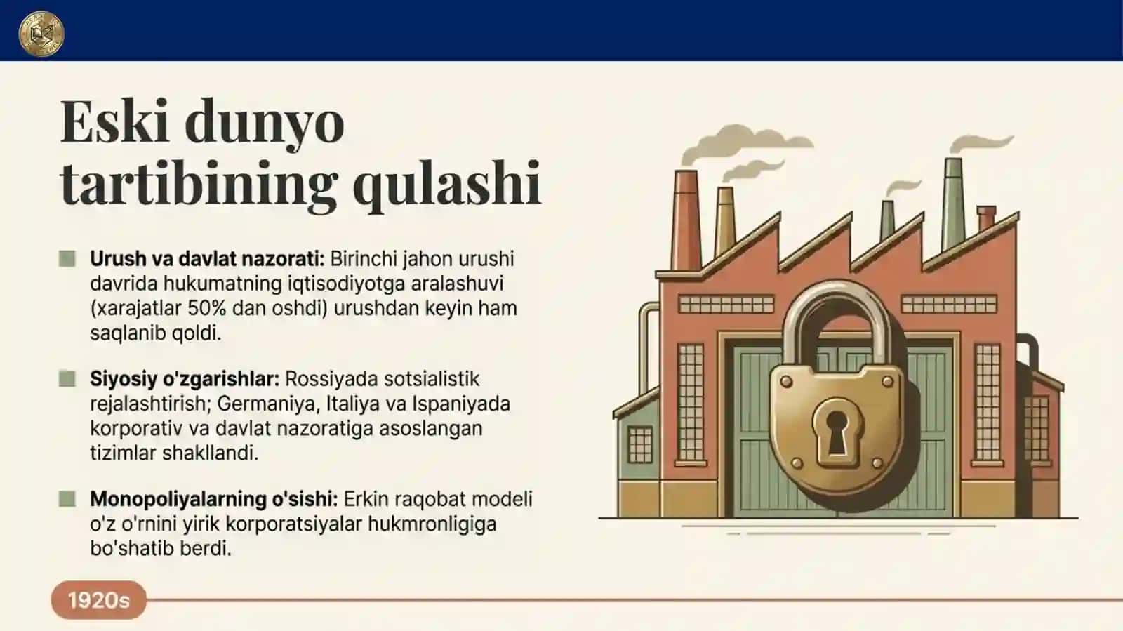 8-Mavzu:Neoliberalizm g‘oyalarining mohiyati va ahamiyati 4