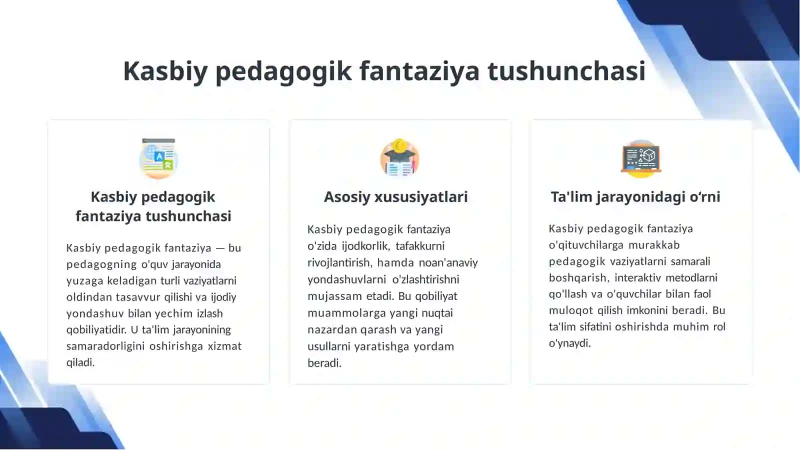 Kasbiy pedagogik fantaziya 4