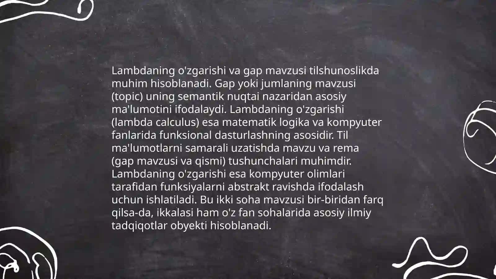 Tafovutlar tahlili 4