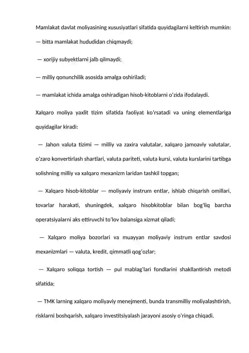 O’zbekiston Respublikasi moliya tizimi 4