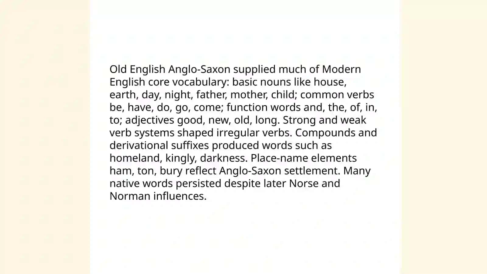 Etymology of words 4