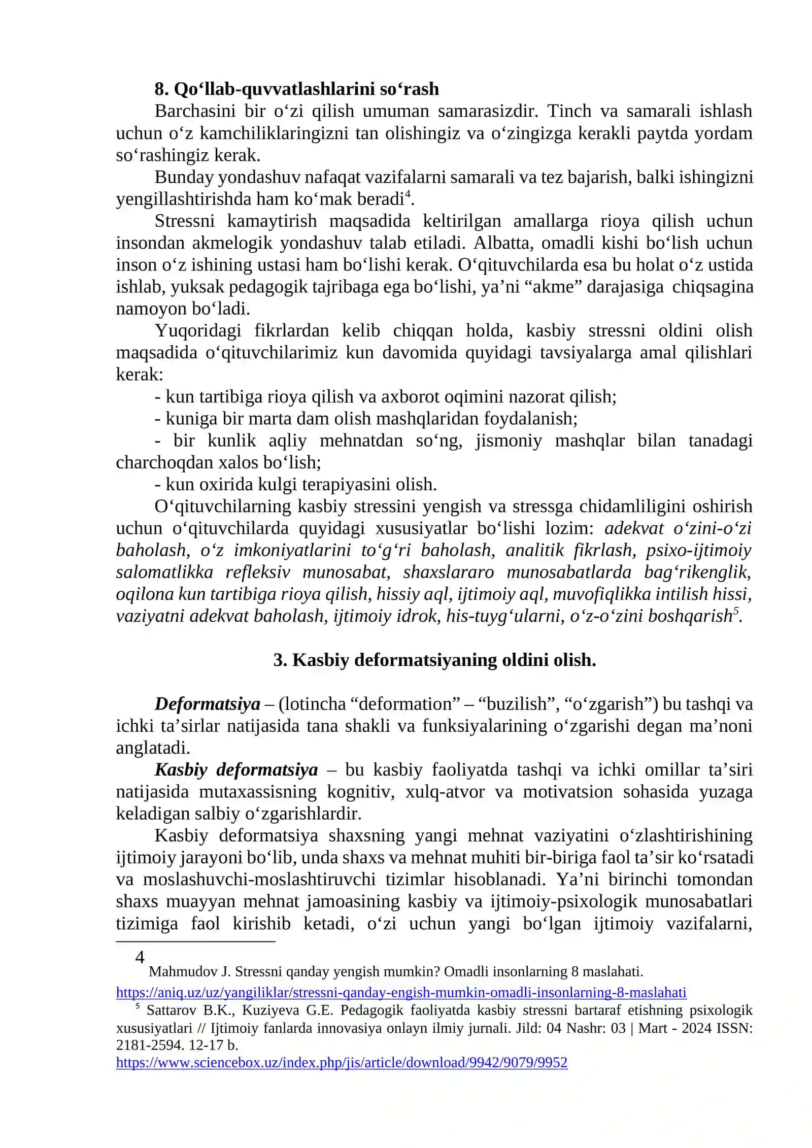 PEDAGOGIK FAOLIYATDA STRESS VA AKMEOLOGIYA 4